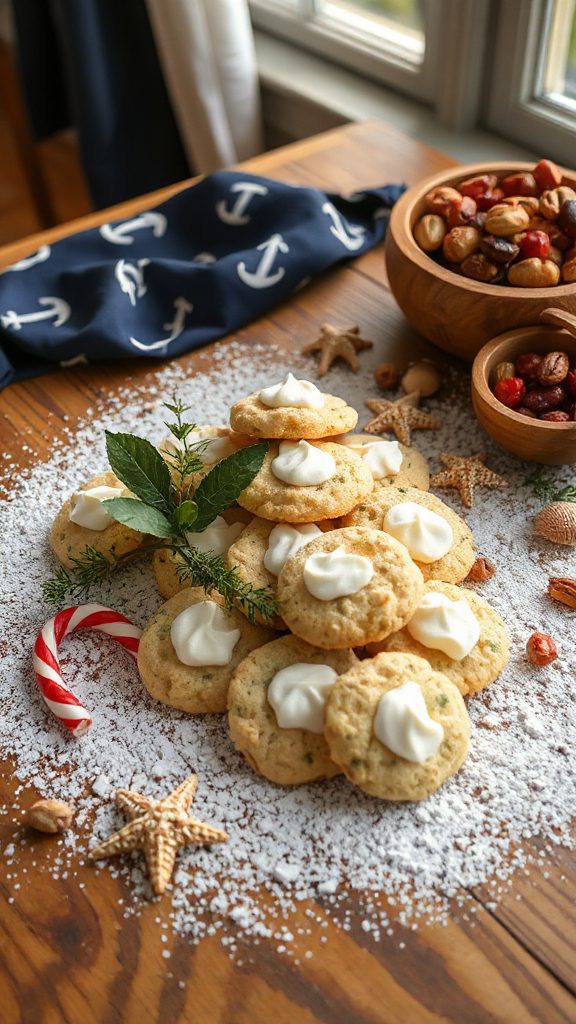 savory clam chowder cookies
