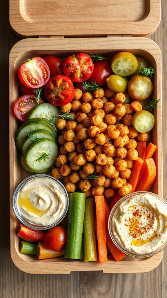 savory crunchy roasted chickpeas savory crunchy roasted chickpeas