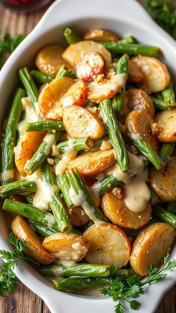 savory garlic cream casserole savory garlic cream casserole