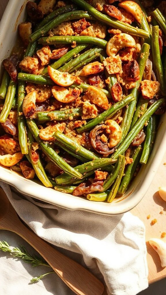 savory green bean bake savory green bean bake