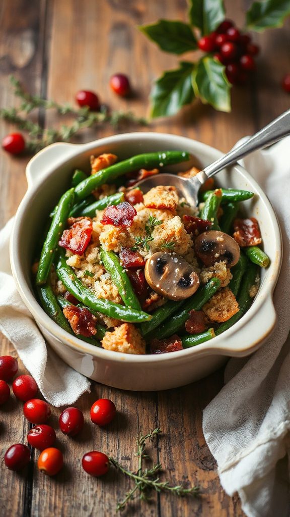 savory green bean bake savory green bean bake