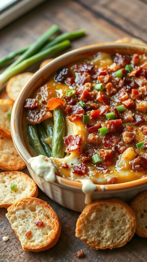 savory green bean casserole