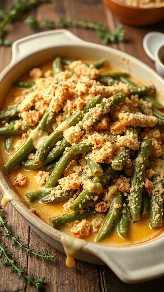 savory green bean casserole savory green bean casserole