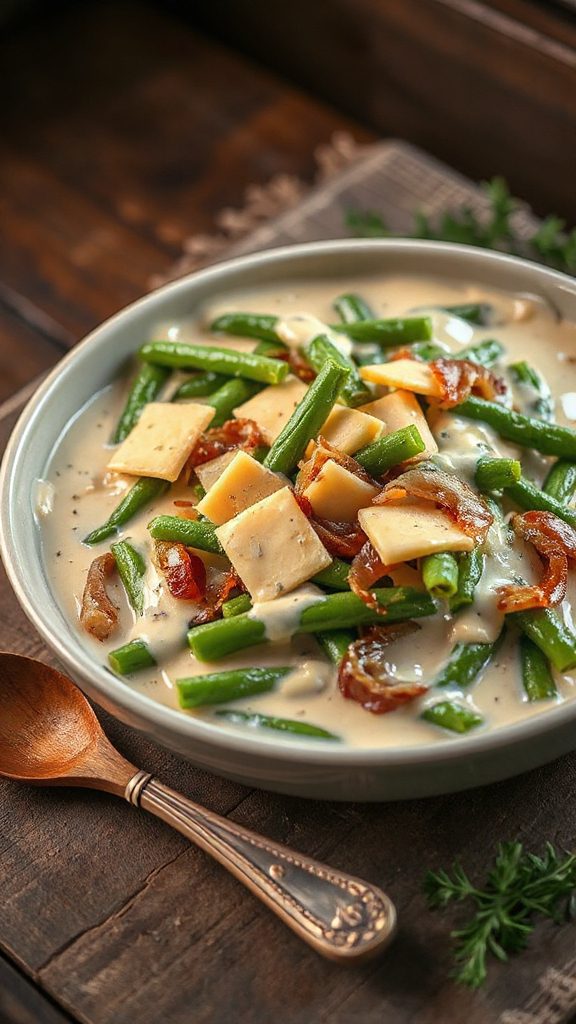 savory green bean medley savory green bean medley