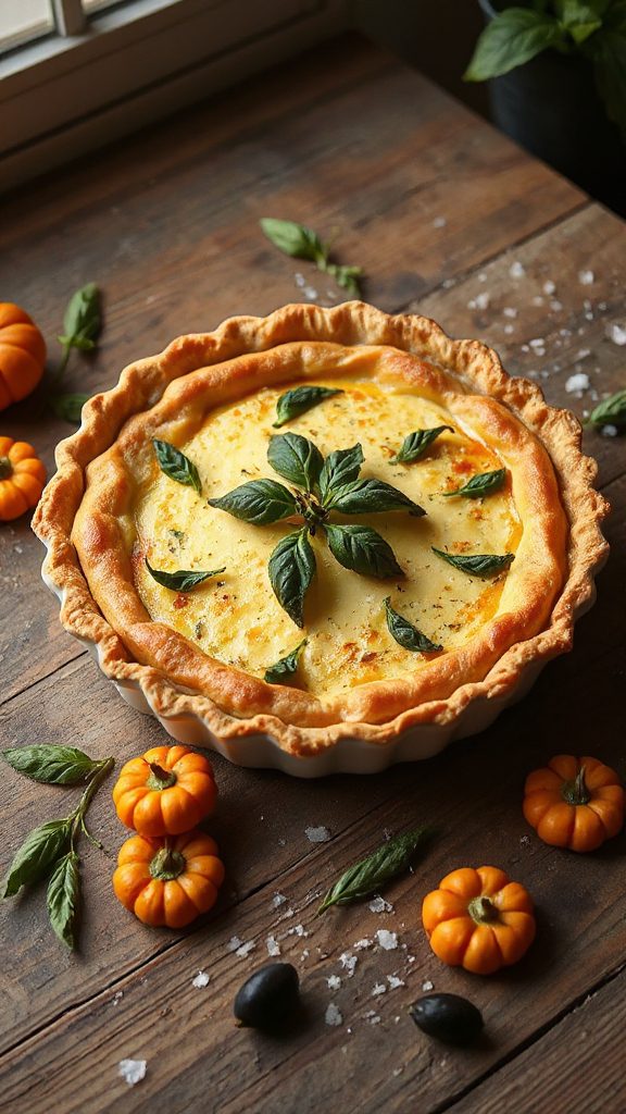 savory halloween quiche recipe
