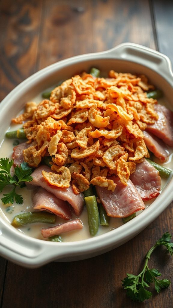savory ham casserole recipe