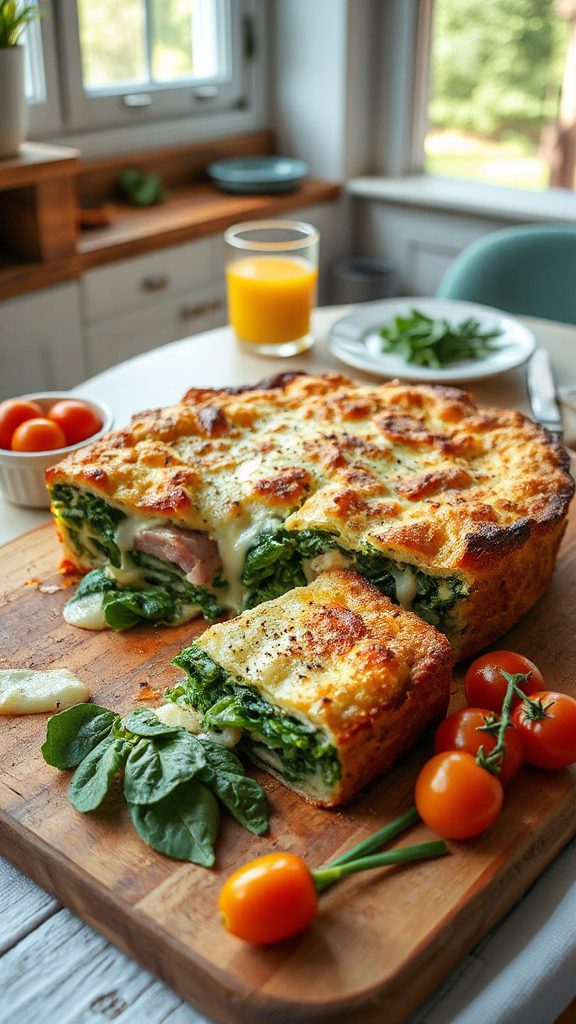 savory ham spinach casserole savory ham spinach casserole