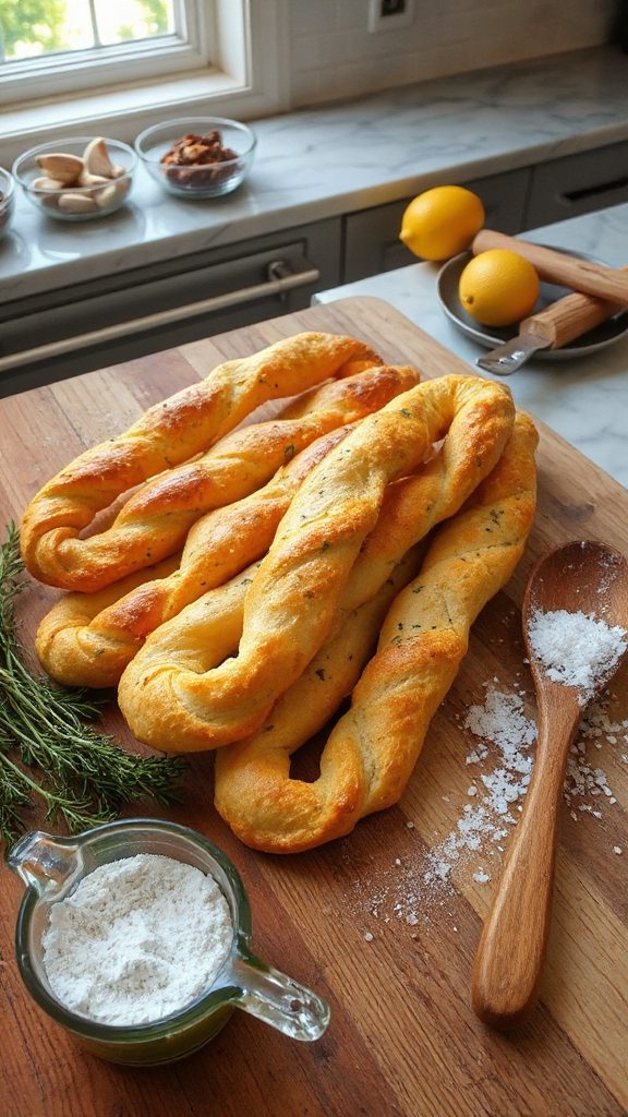 savory herb breadstick recipe