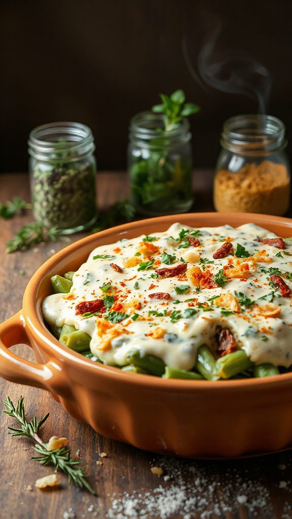 savory italian herb casserole