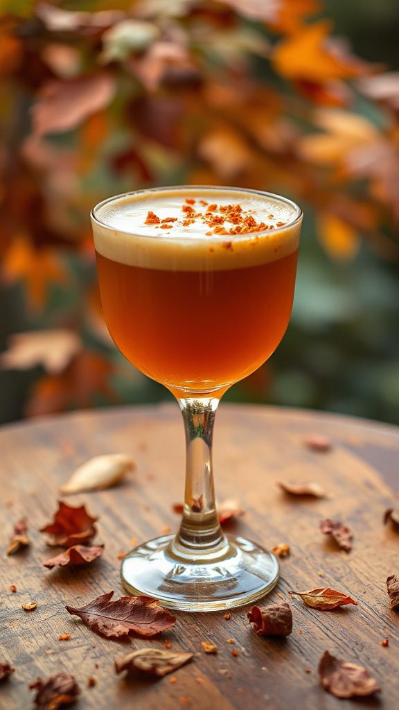 savory kelp maple cocktail