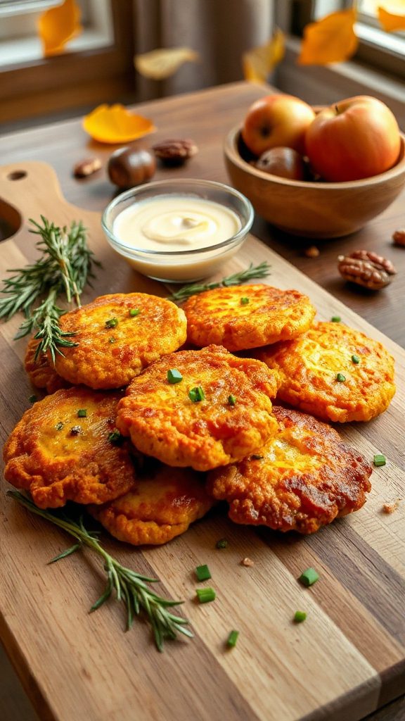 savory maple butternut fritters savory maple butternut fritters