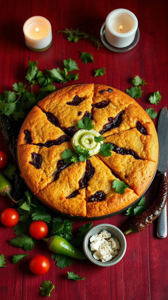 savory mole cornbread recipe