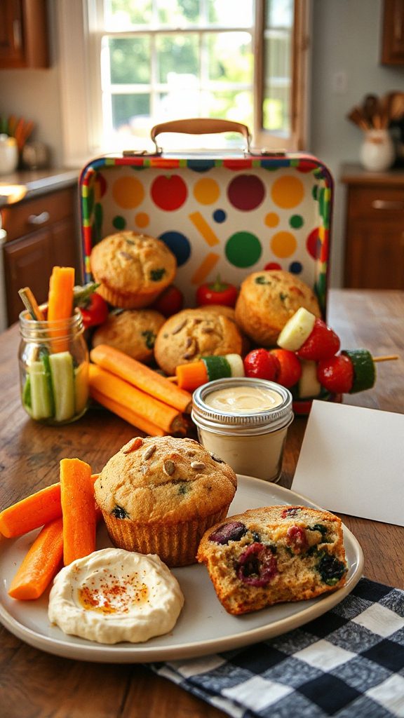 savory muffins for lunch