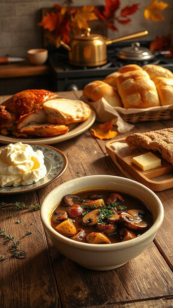 savory mushroom gravy recipe