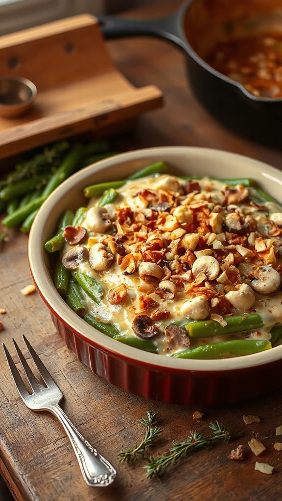 savory mushroom thyme casserole savory mushroom thyme casserole