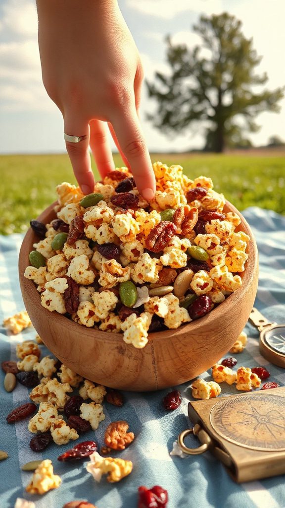 savory nutritious popcorn mix savory nutritious popcorn mix