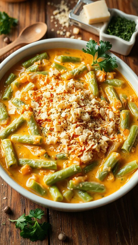 savory parmesan green beans savory parmesan green beans