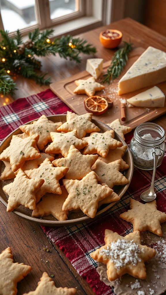 savory parmesan herb cookies