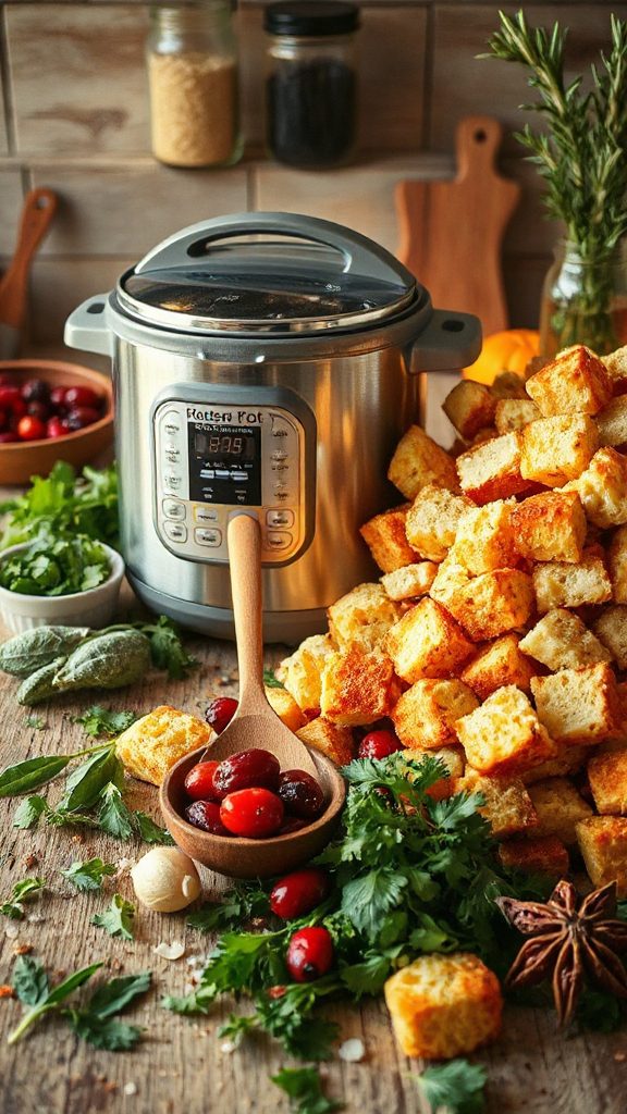 savory pressure cooker stuffing