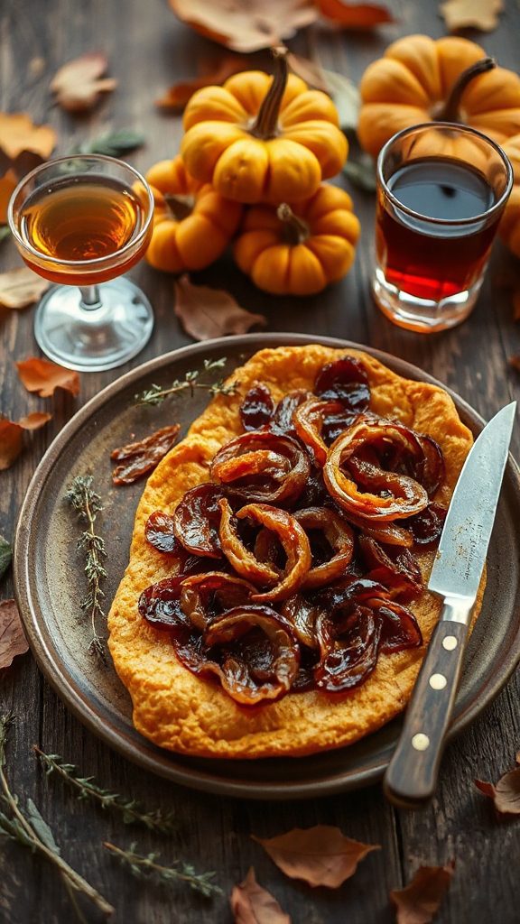 savory pumpkin flatbread recipe savory pumpkin flatbread recipe