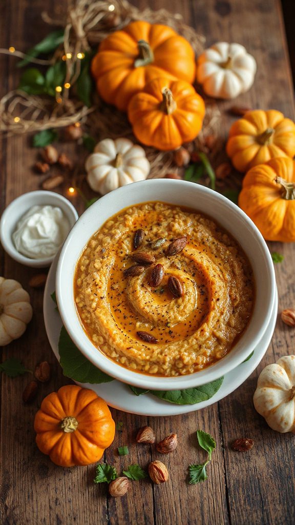 savory pumpkin oatmeal recipe
