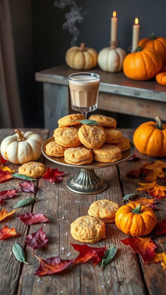 savory pumpkin sage biscuits