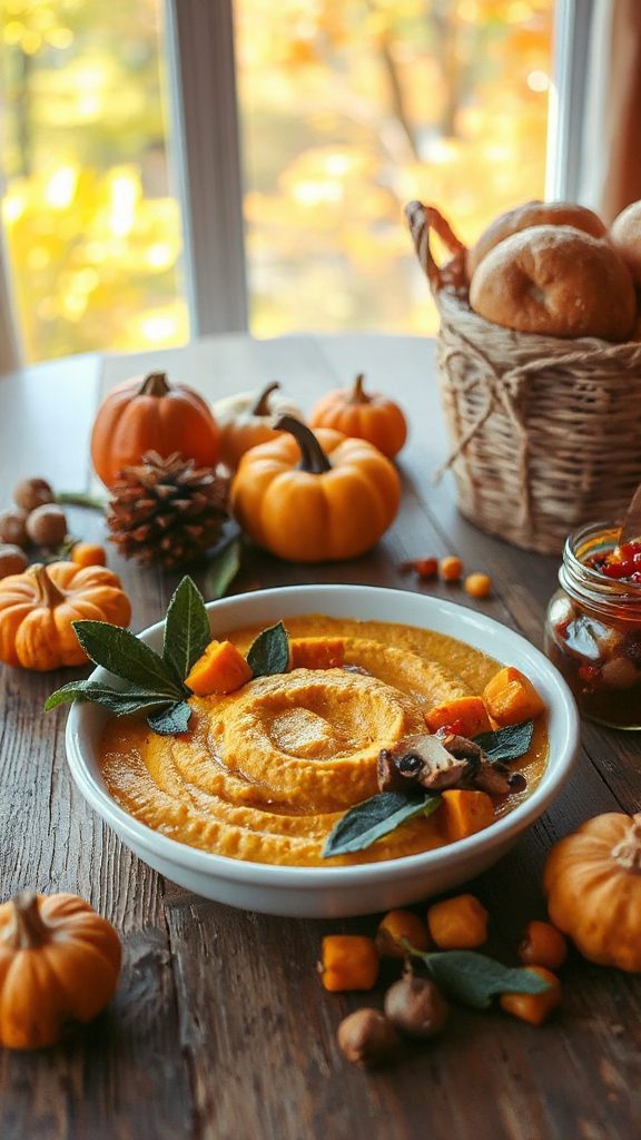 savory pumpkin sage polenta