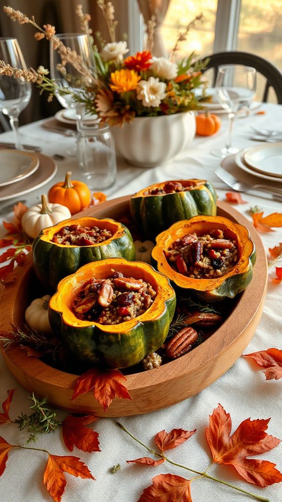savory quinoa stuffed squash savory quinoa stuffed squash