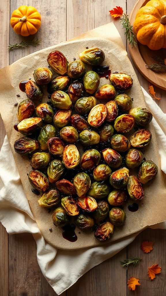 savory roasted brussels sprouts