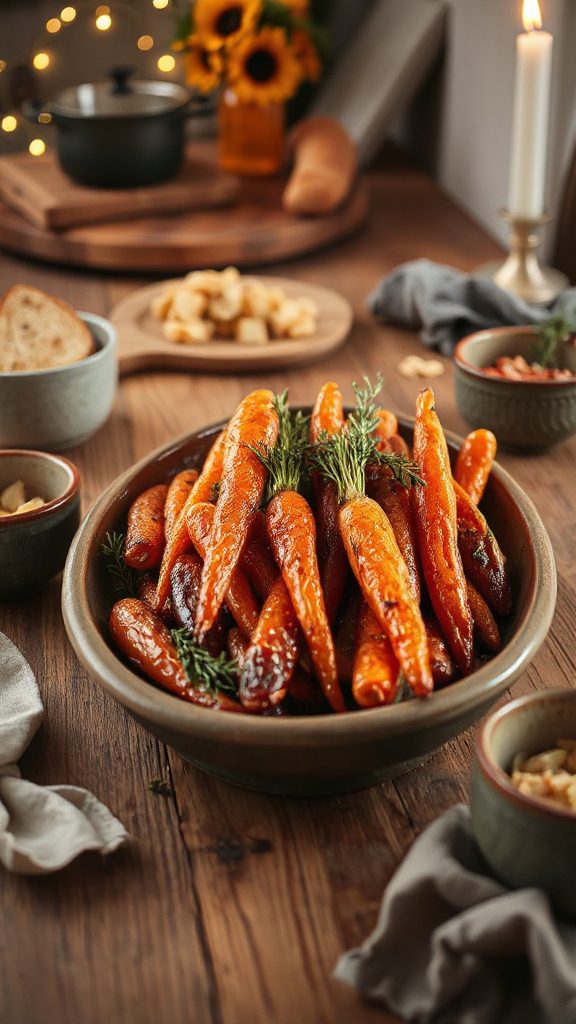 savory roasted carrot delight