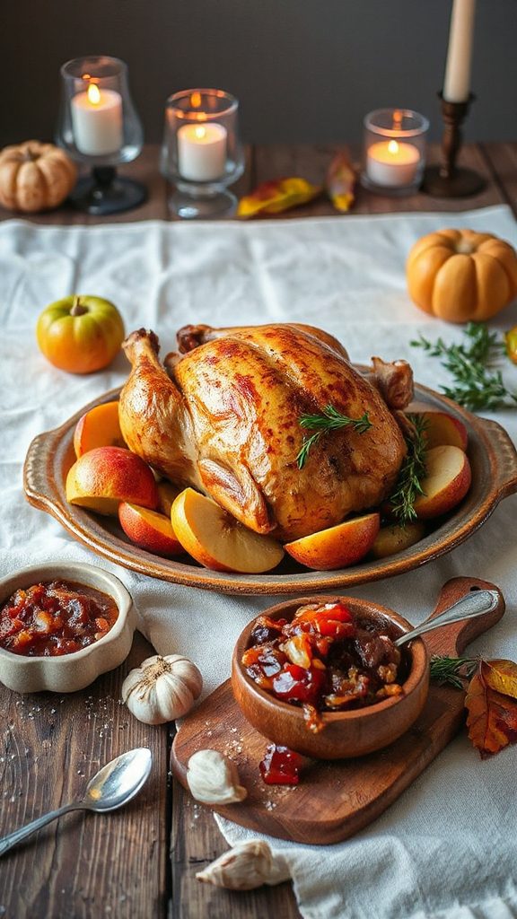 savory roasted chicken recipe