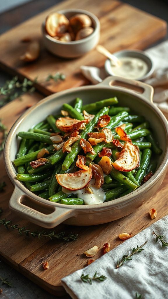 savory roasted garlic casserole