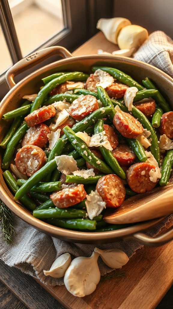 savory sausage onion casserole