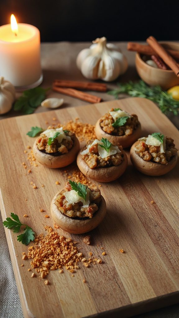 savory sausage stuffed mushrooms savory sausage stuffed mushrooms