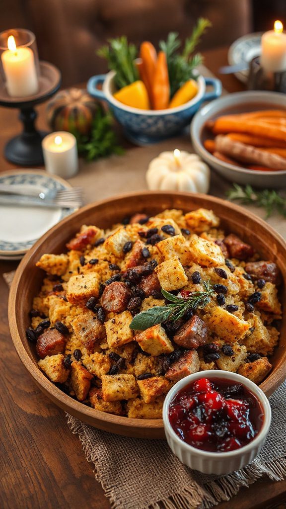 savory sausage stuffing recipe