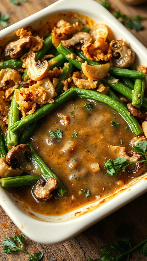 savory shiitake garlic sauce