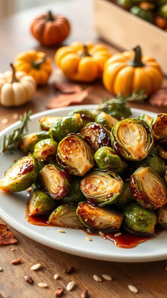 savory soy glazed brussels sprouts savory soy glazed brussels sprouts