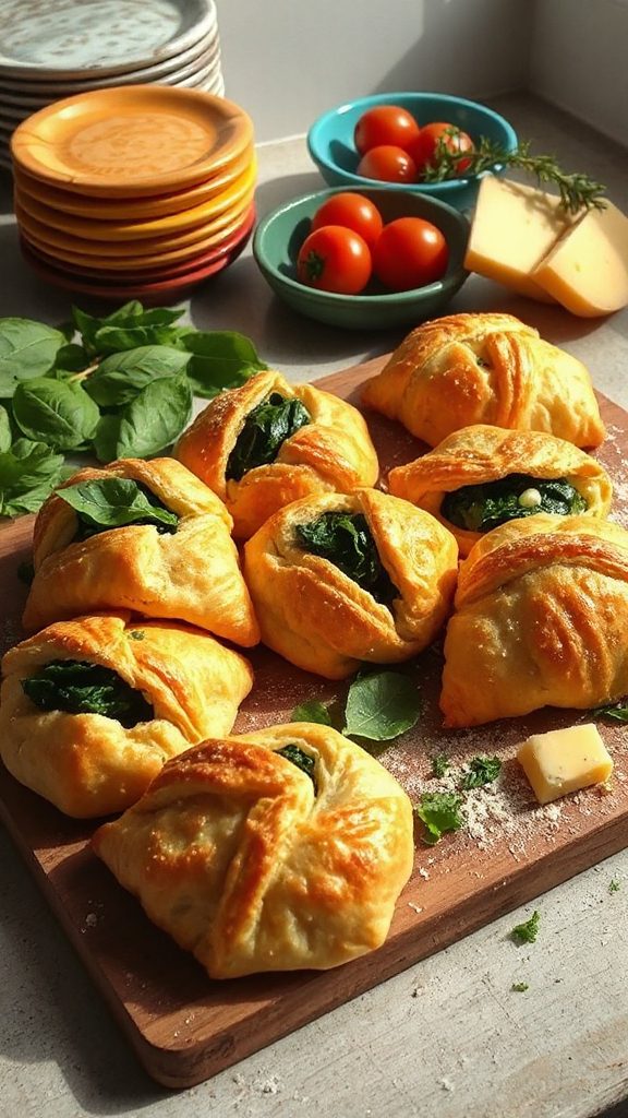 savory spinach cheese pastry savory spinach cheese pastry
