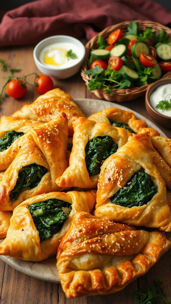 savory spinach pie recipe