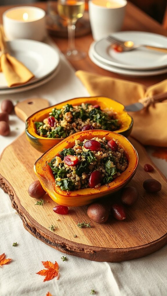 savory stuffed acorn squash savory stuffed acorn squash
