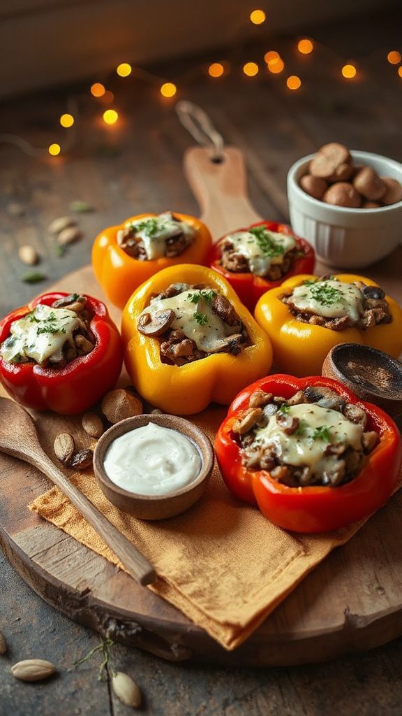 savory stuffed bell peppers savory stuffed bell peppers
