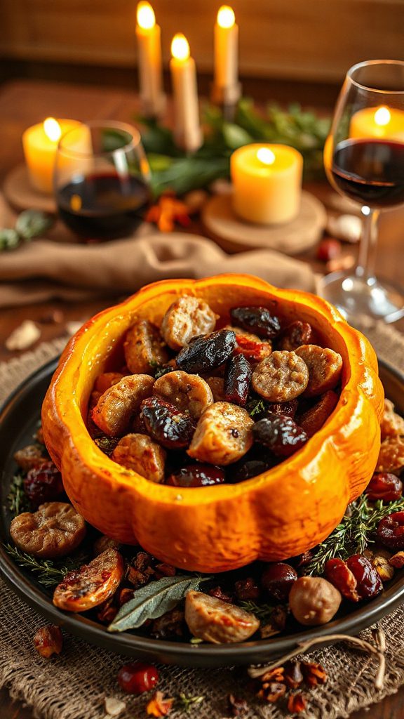 savory stuffing with sausage