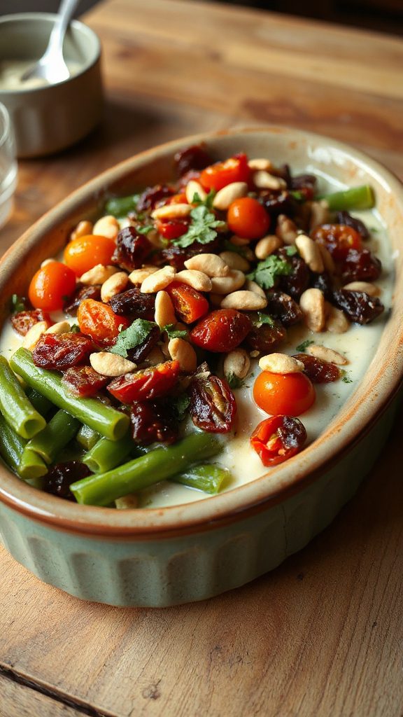 savory sun dried tomato topping