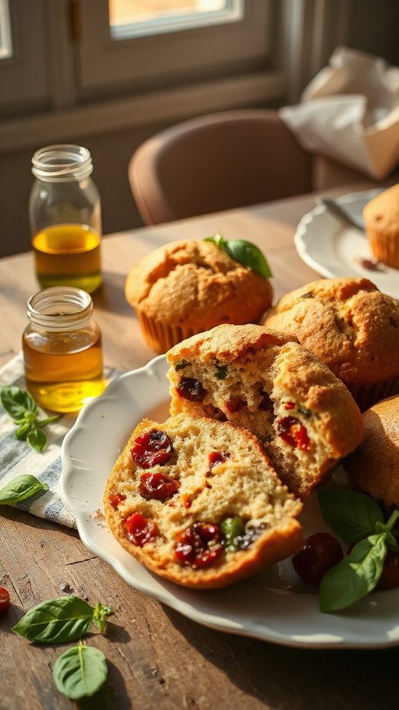 savory sundried tomato muffins savory sundried tomato muffins