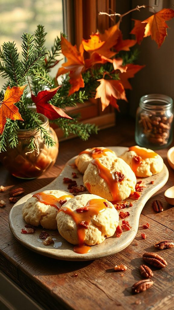 savory sweet halloween treat cookies