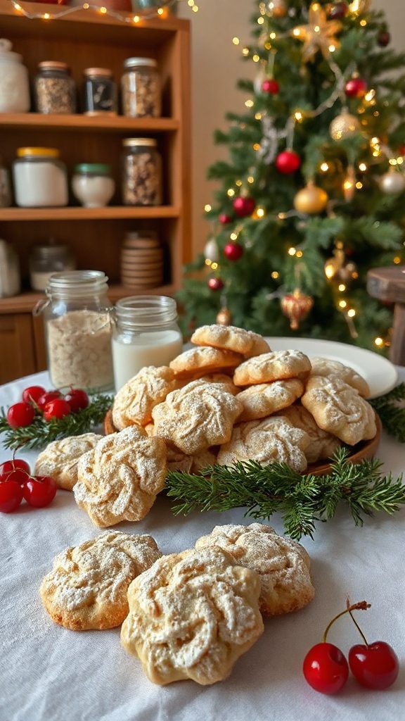 savory sweet holiday cookies