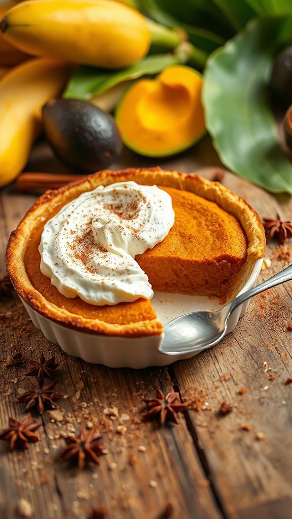 savory sweet jerk pumpkin pie