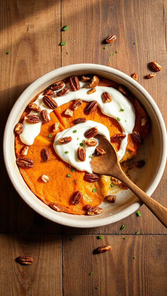 savory sweet potato bake