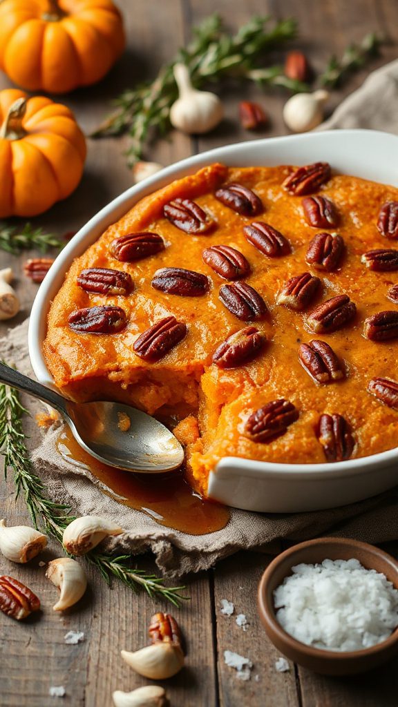 savory sweet potato casserole recipe