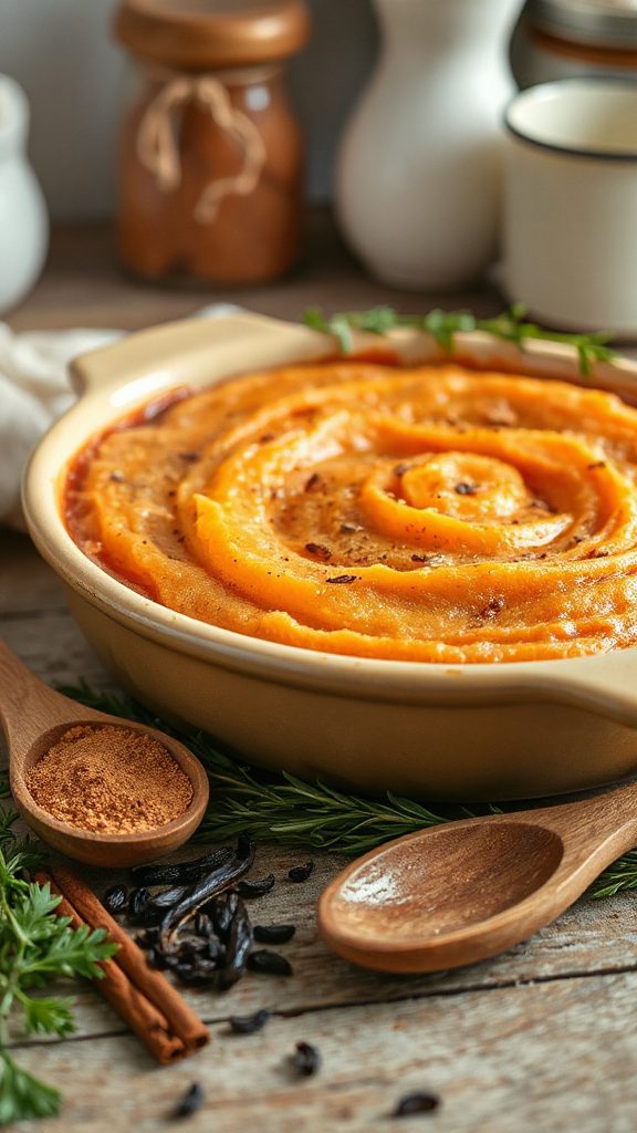 savory sweet potato mash savory sweet potato mash